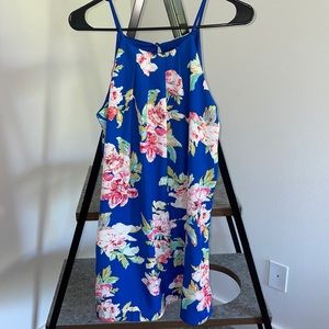 Monteau, Size M, Blue Floral Dress, Never Worn!!